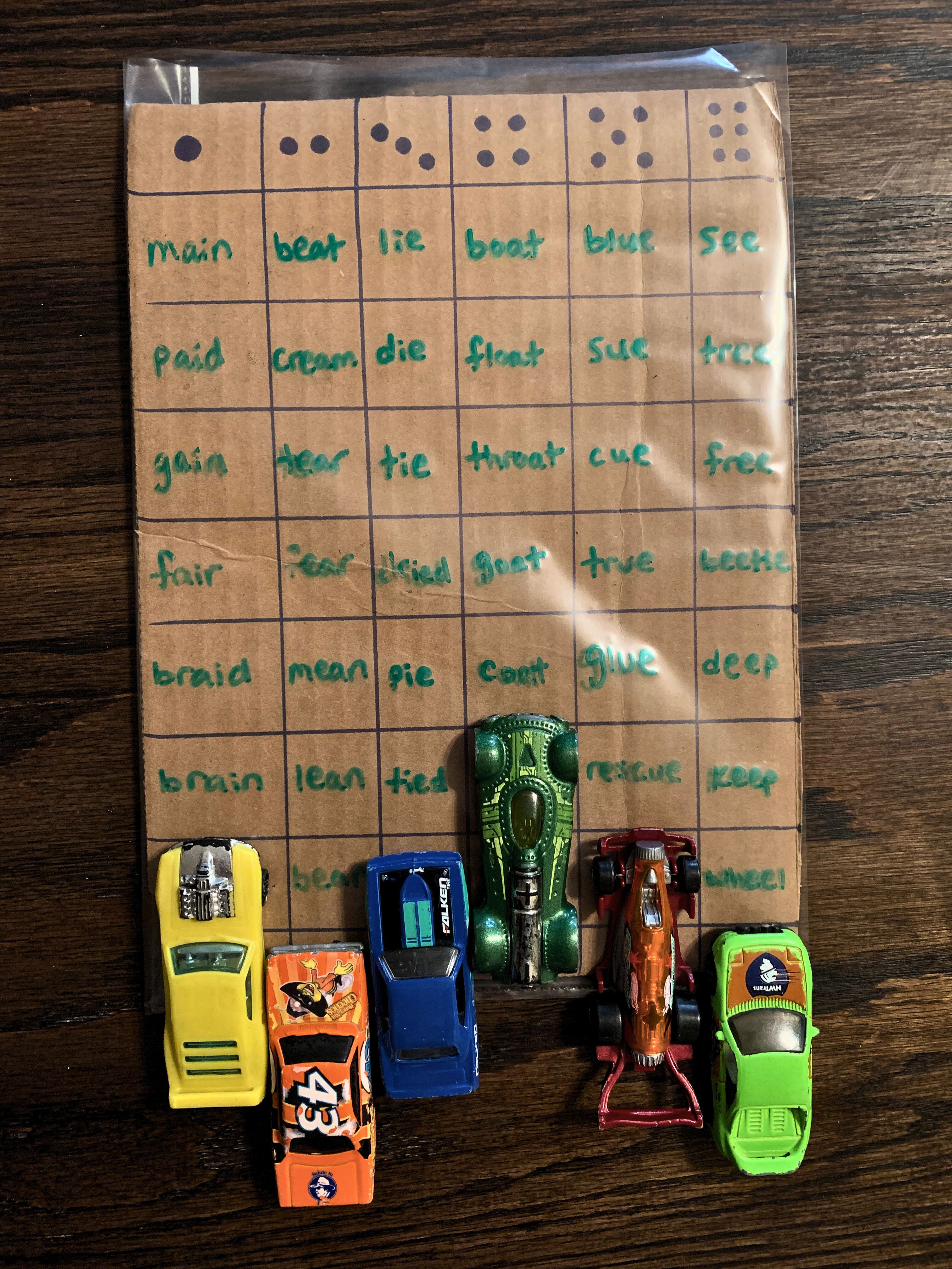 word game for teaching spelling